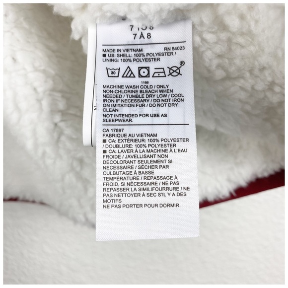 NWT‎ Janie & Jack Connor Navy Sherpa Lined Size 7-8 - Picture 9 of 10